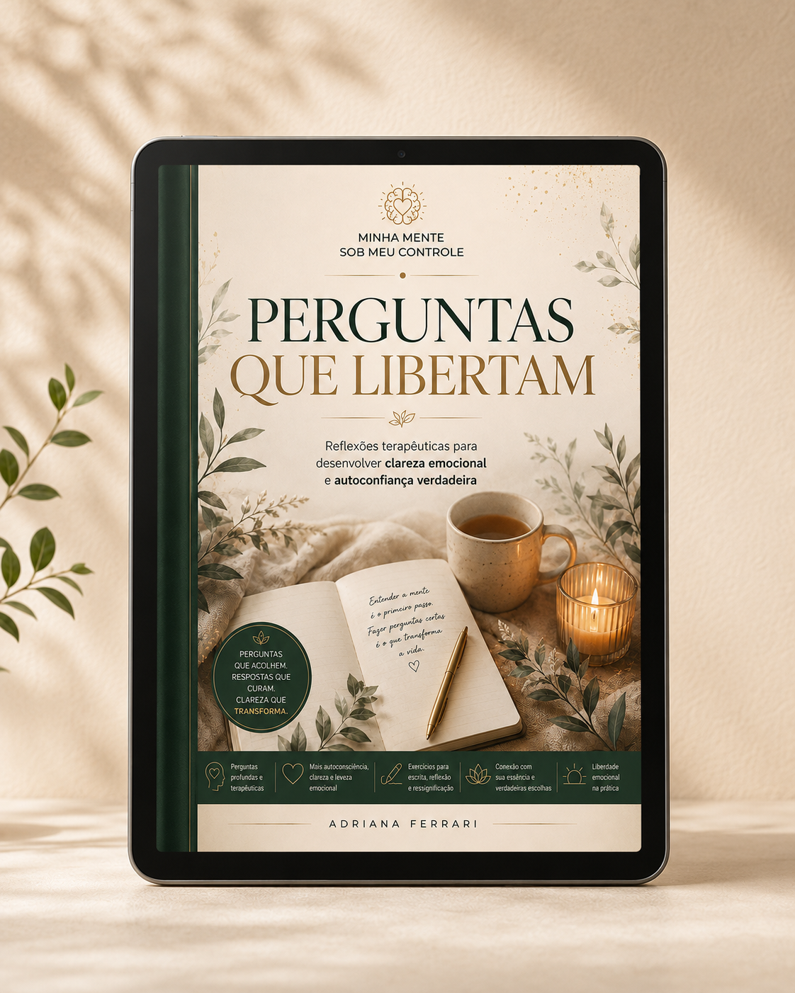 Capa do livro Perguntas que Libertam