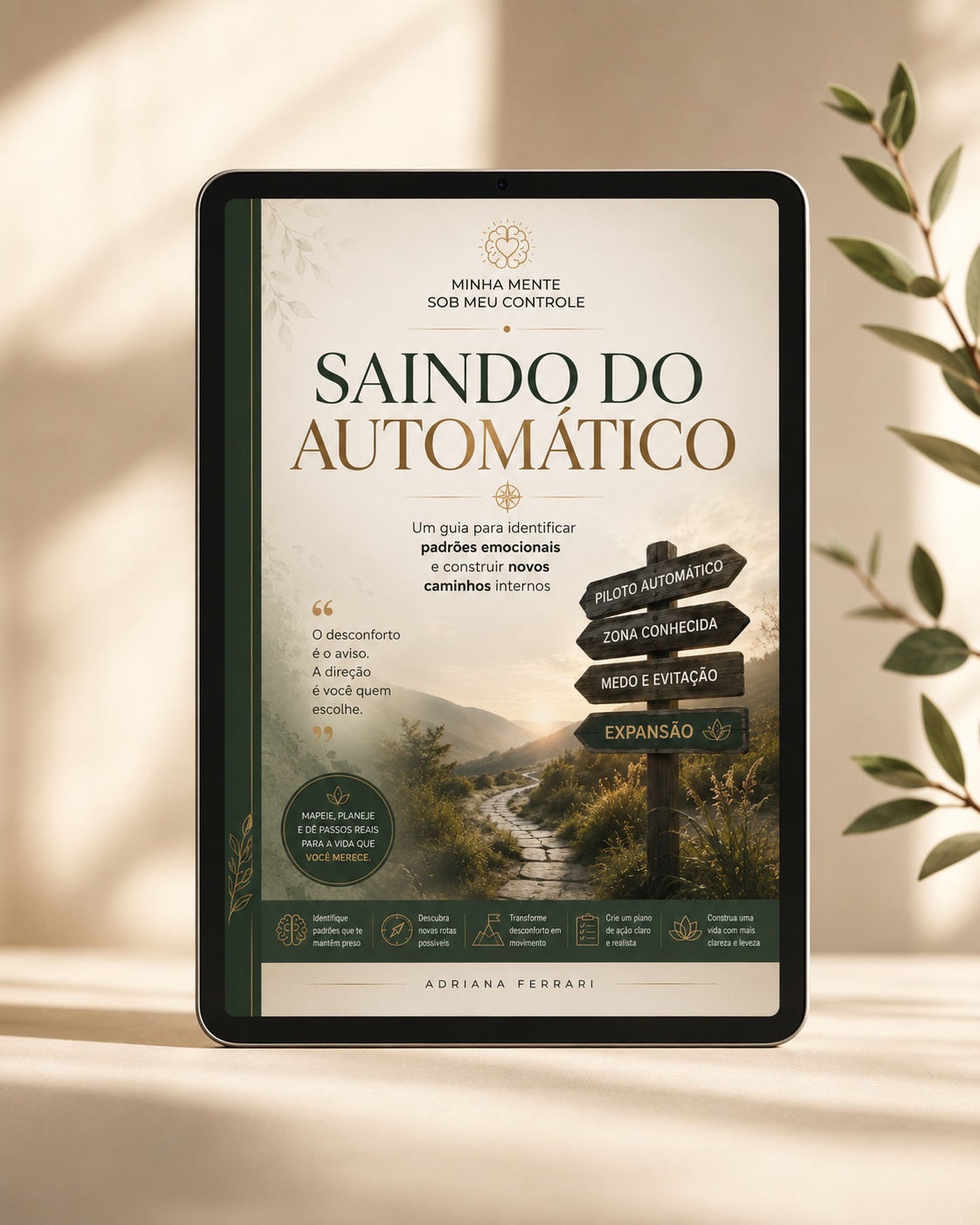 Capa do livro Saindo do Automático