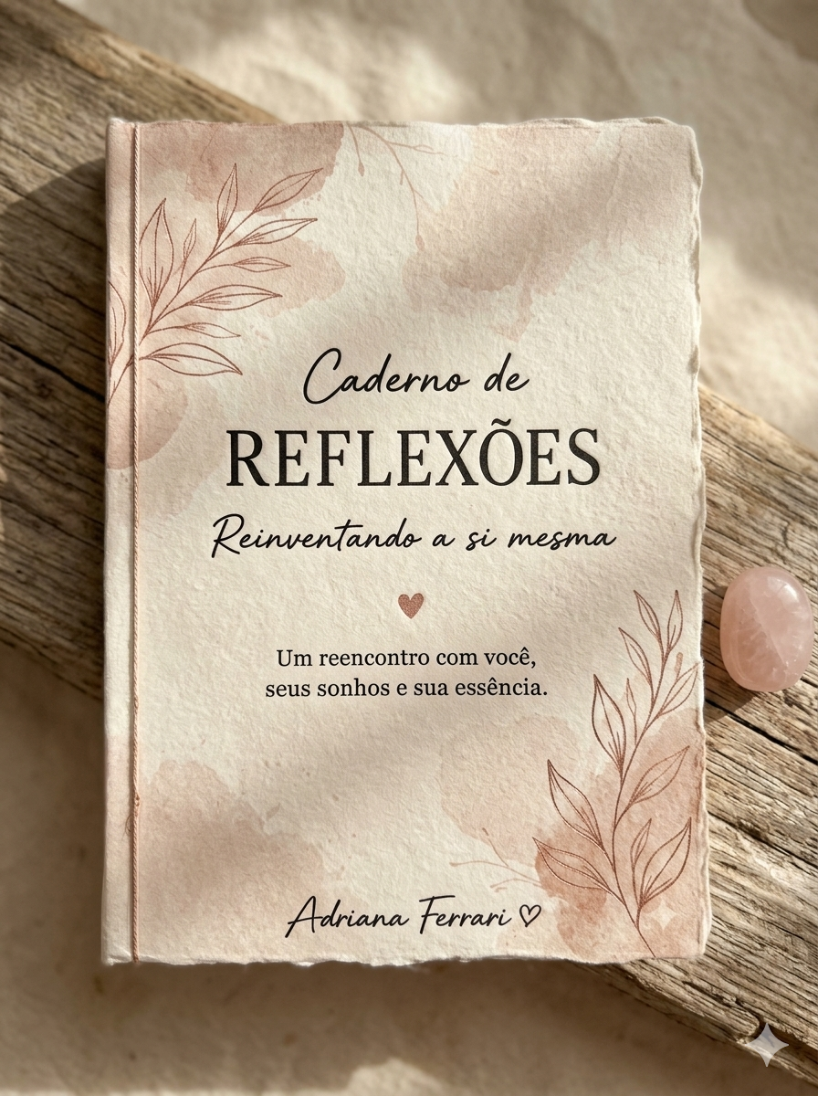 Capa do livro Caderno de Reflexões